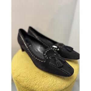 Vintage PRADA Suede Loafers Size 9.5‎